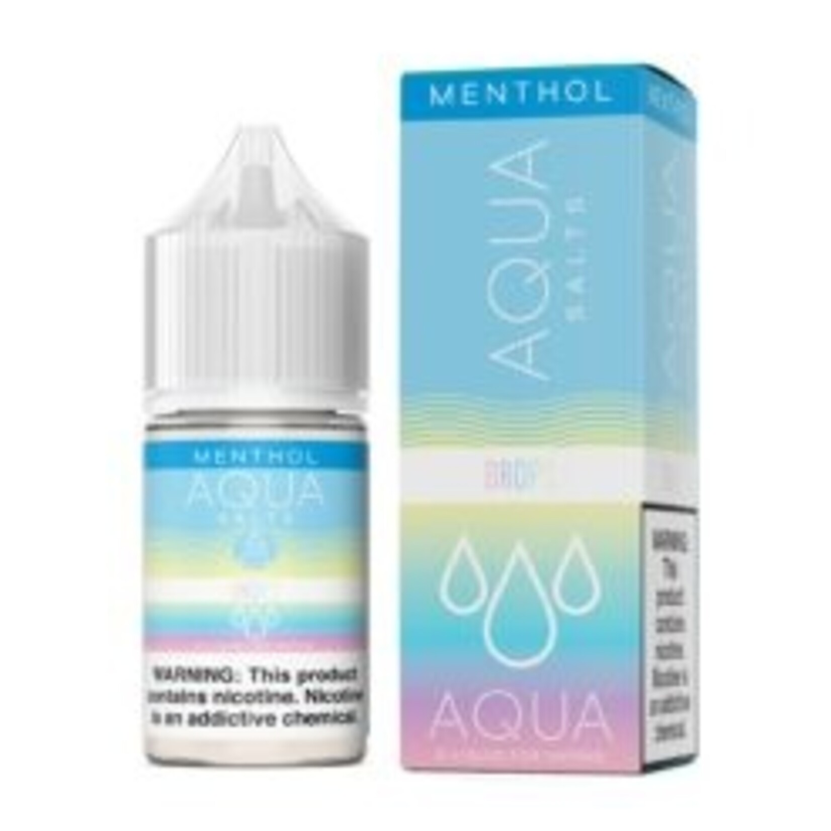 Aqua Drops Menthol - Aqua Synthetic Nicotine Salt (Discontinued)