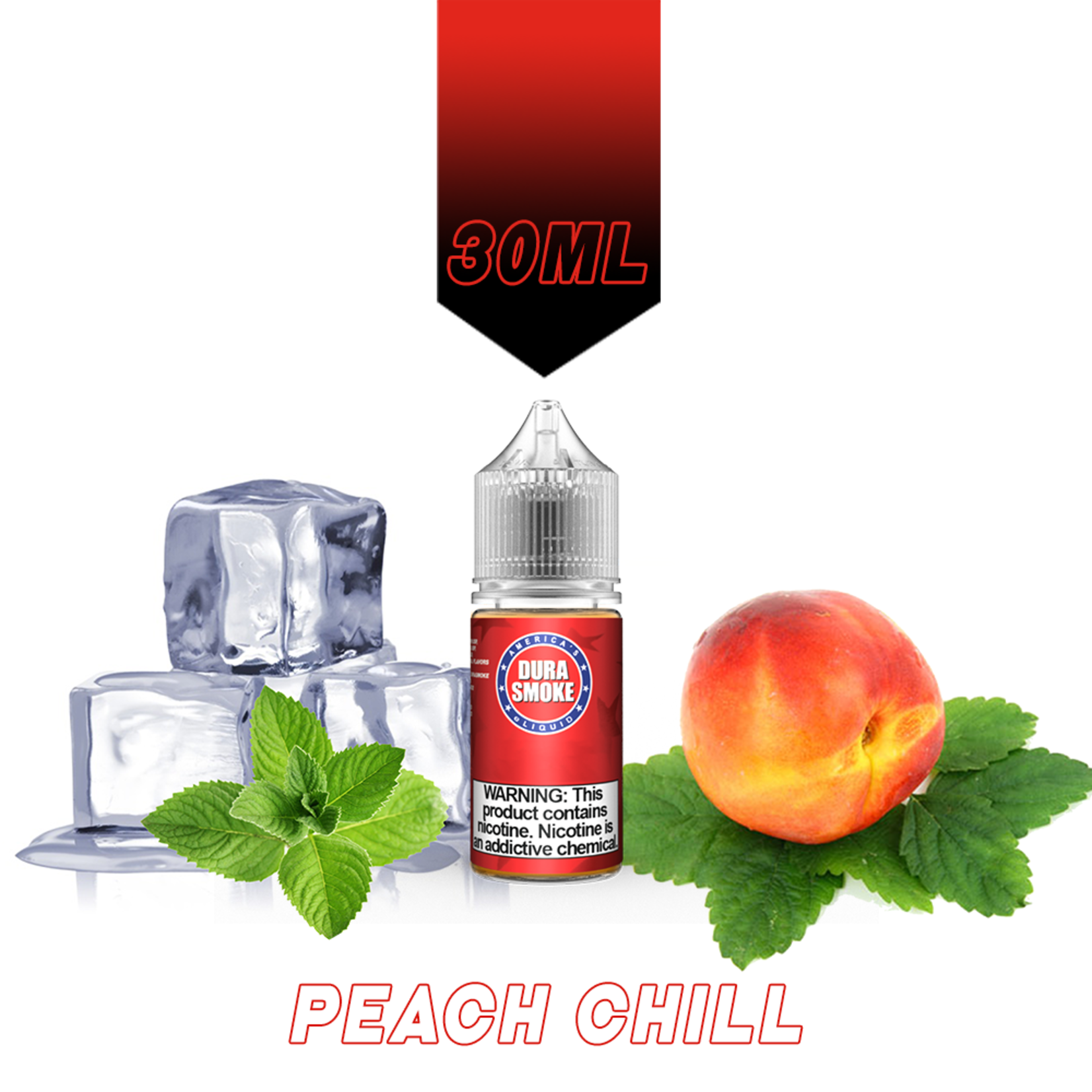 DuraSmoke Peach Chill - DuraSmoke Red Label E-Liquid (Discontinued)