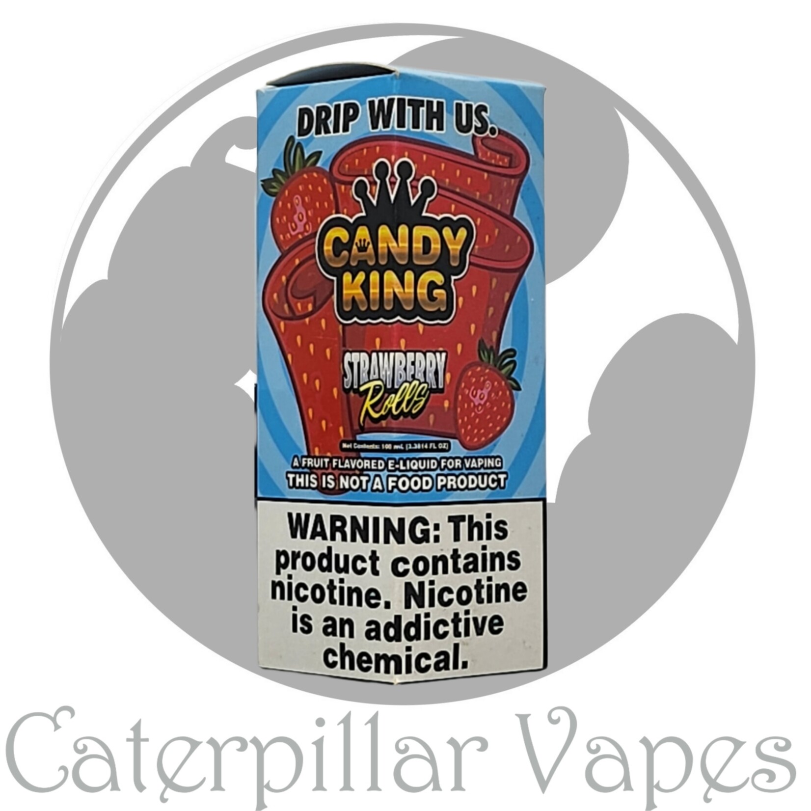 Candy King Strawberry Rolls - Candy King E-Liquid