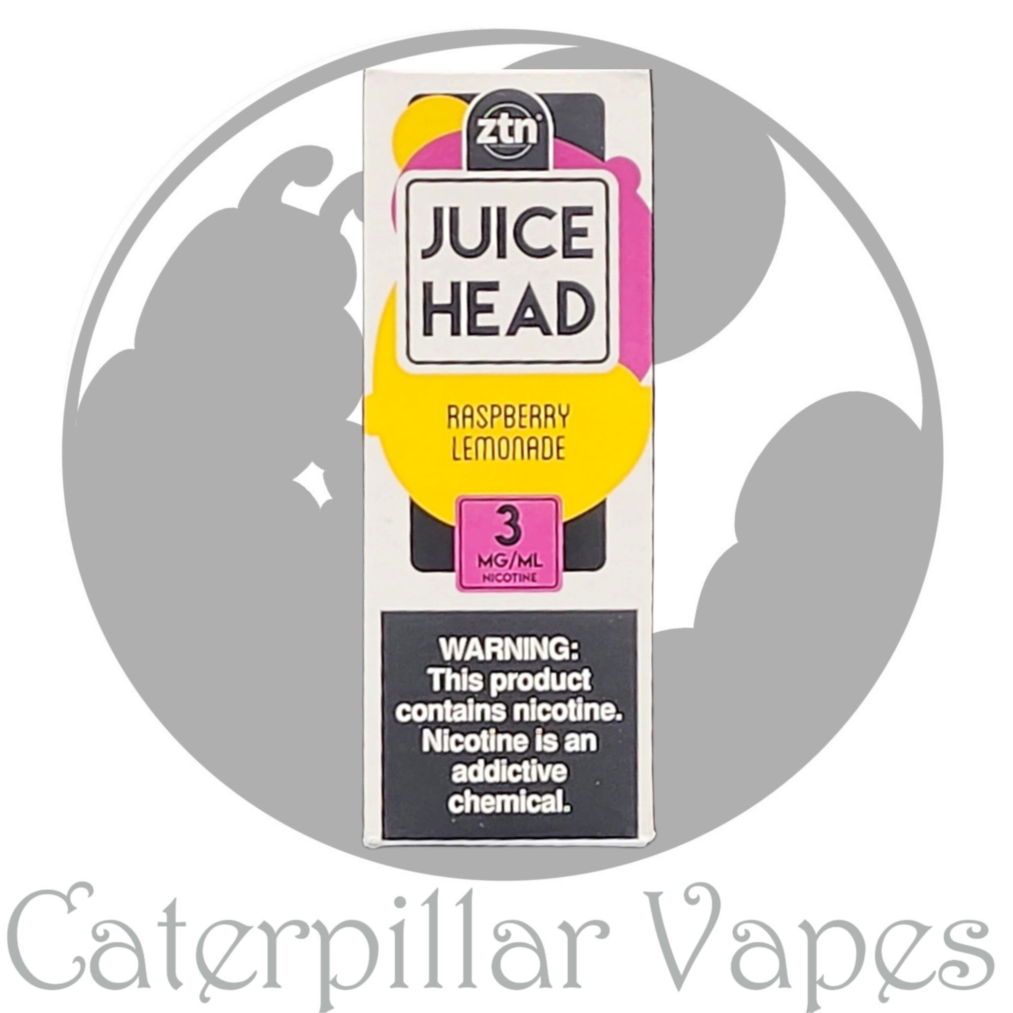Raspberry Lemonade Juice Head ELiquid Caterpillar Vapes