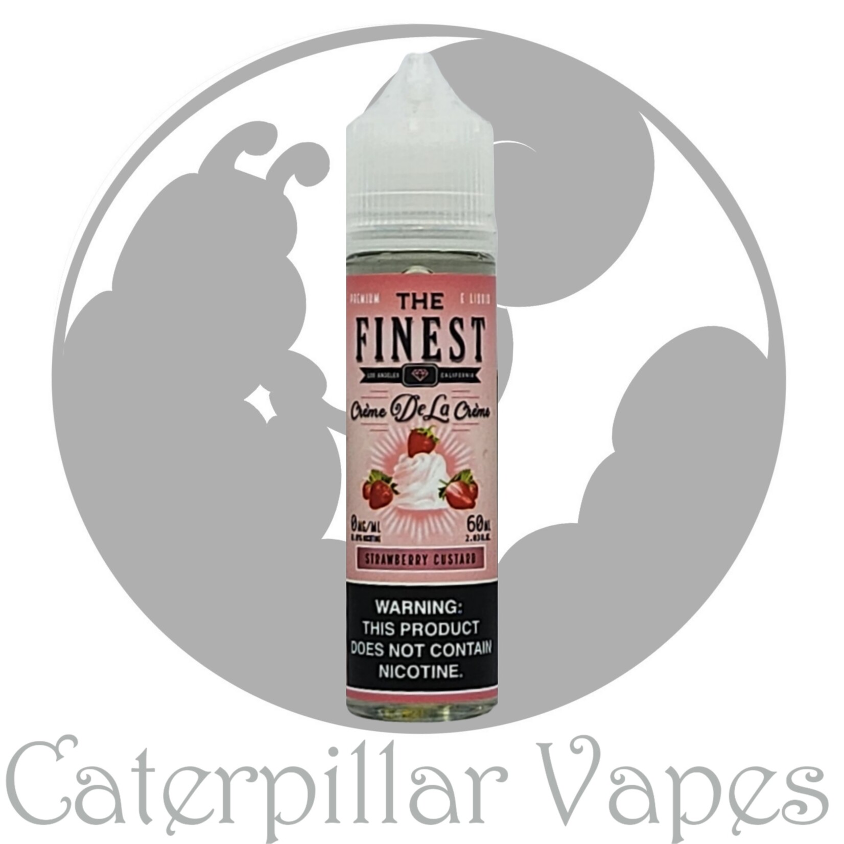 The Finest Strawberry Custard - Finest Creme De La Creme E-Liquid (Discontinued)