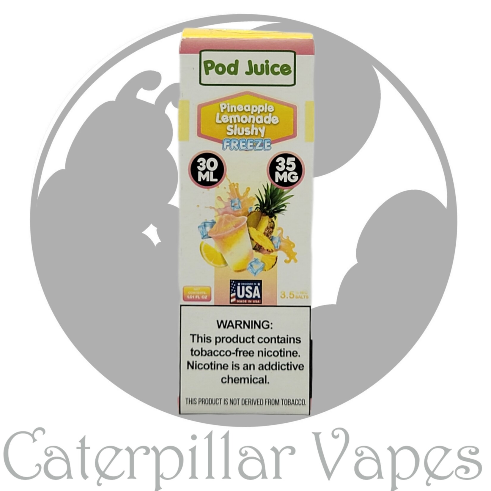 Pod Juice Pineapple Lemonade Slushy Freeze - Pod Juice Salt (Discontinued)