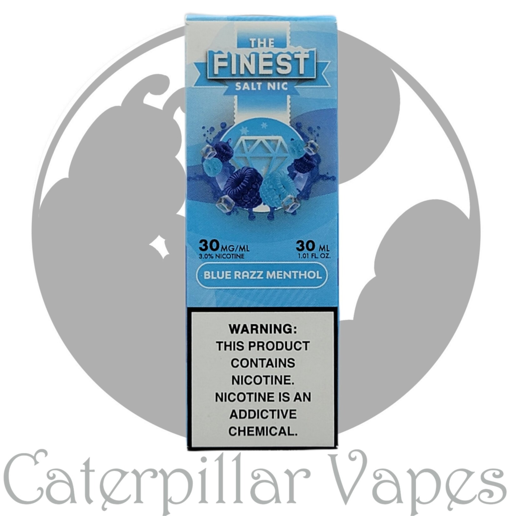 The Finest Blue Razz Menthol - Finest Salt (Discontinued)