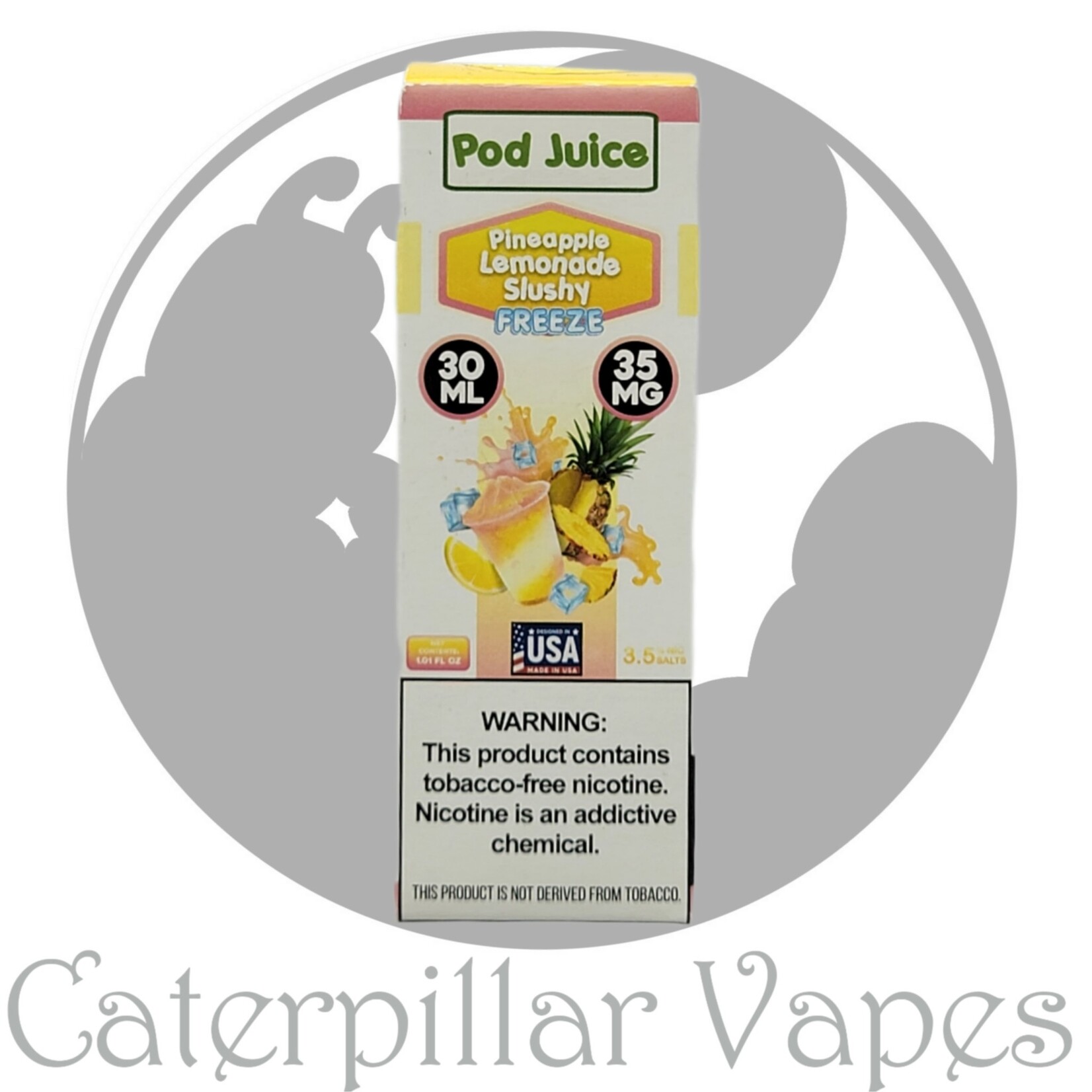 Pod Juice Pineapple Lemonade Slushy Freeze - Pod Juice Salt (Discontinued)