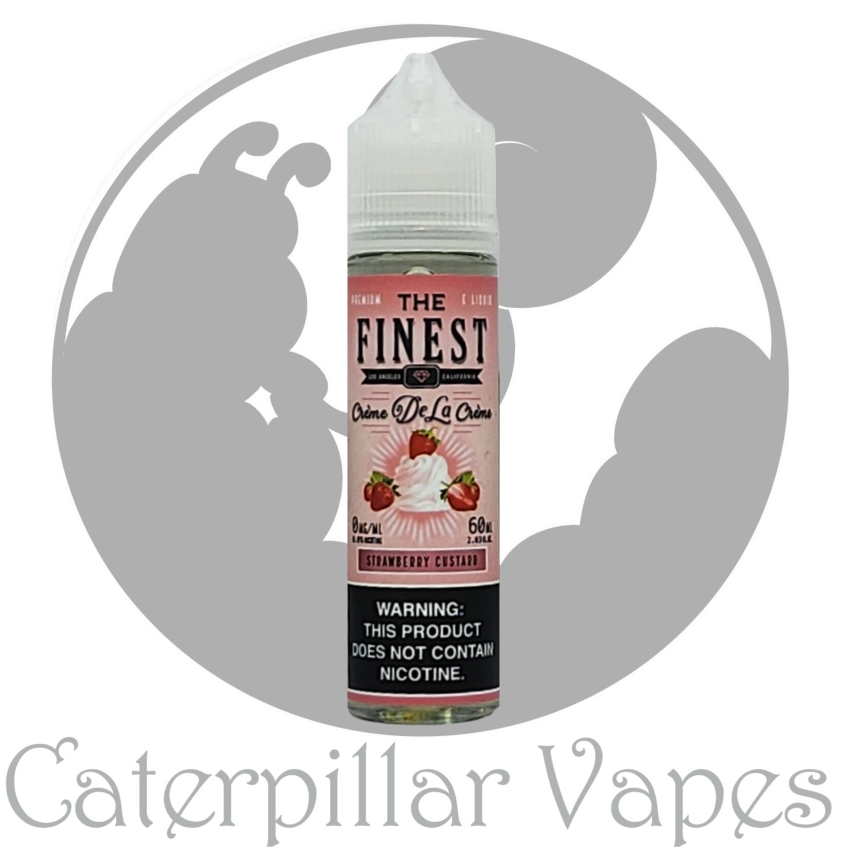 The Finest Strawberry Custard - Finest Creme De La Creme E-Liquid (Discontinued)