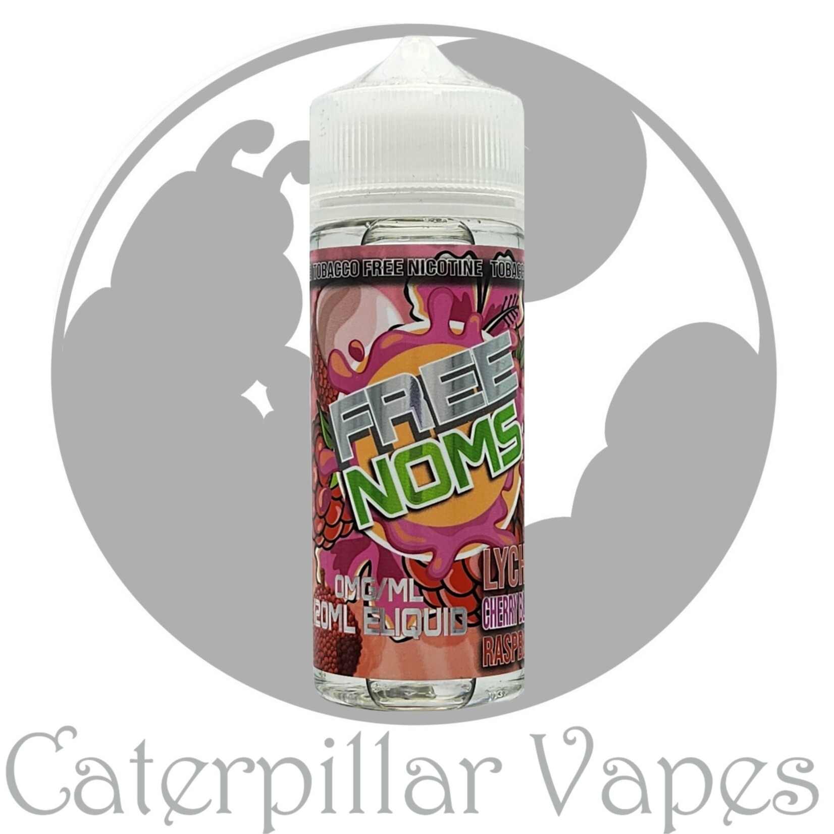 Nomenon Lychee Cherry Blossom Raspberry - Free Noms TFN E-Liquid