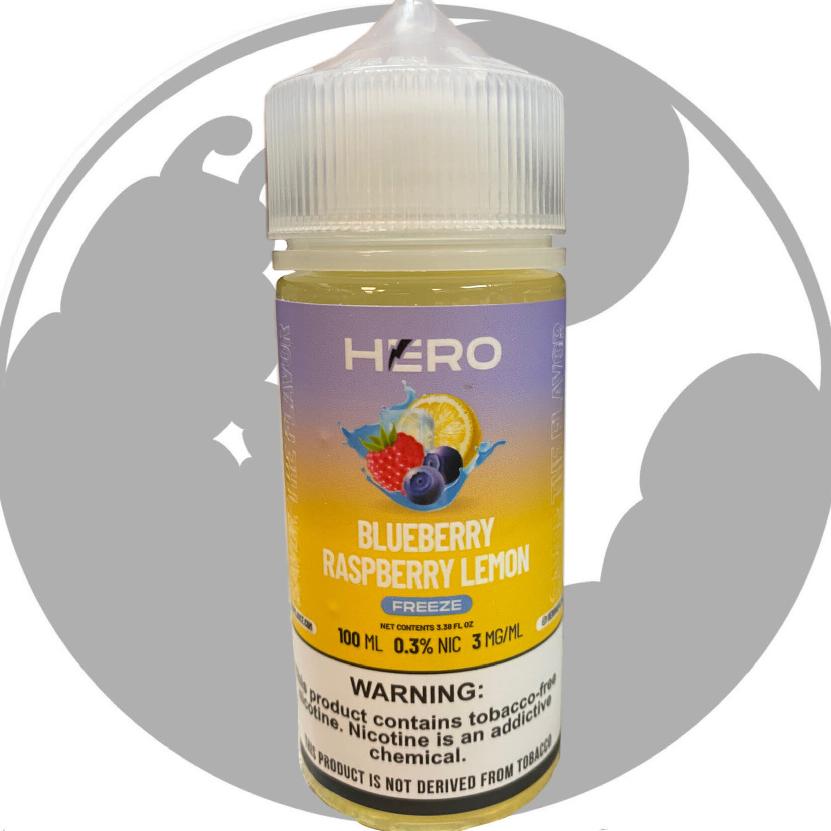 Hero Blue Raspberry Lemon Freeze - Hero E-Liquid