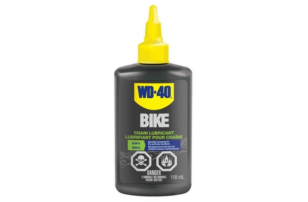 WD-40 Bike Chain lubricant, Dry, 118ml (4oz)