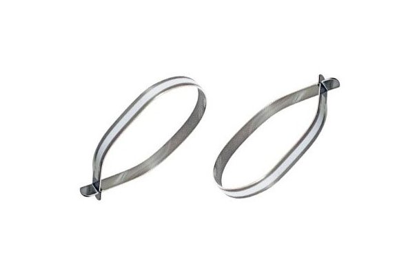 Generic Pant Clips, Reflective, Pair