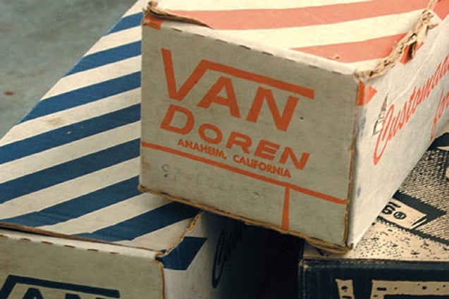 Vans Shoes Retro Boxes Van Doren Rubber Company