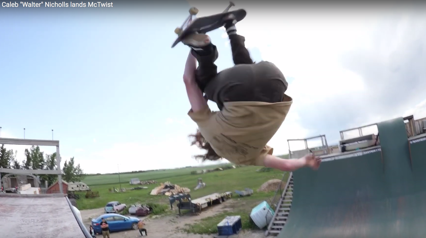 Caleb Nicholls Lands A McTwist