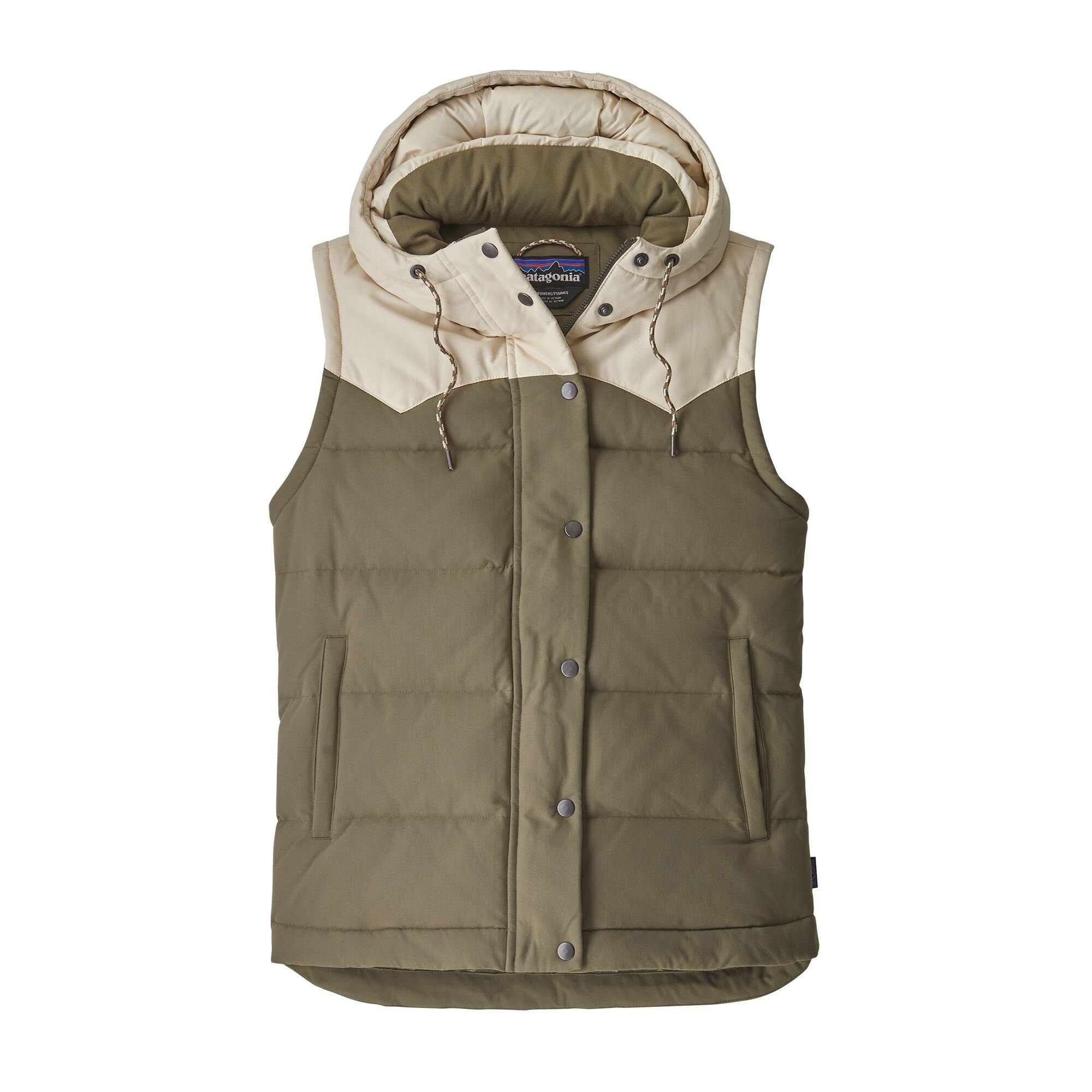 down vest with hood