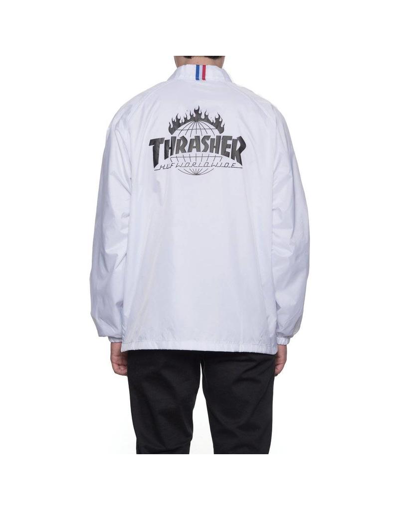 Huf X Thrasher Tds Coaches Jacket Shredz Shop