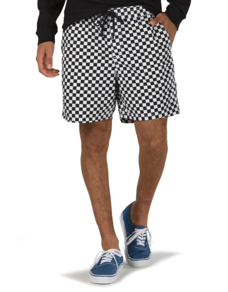 checkered vans with shorts