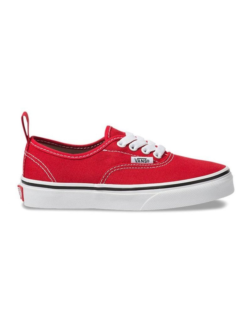 red vans red laces
