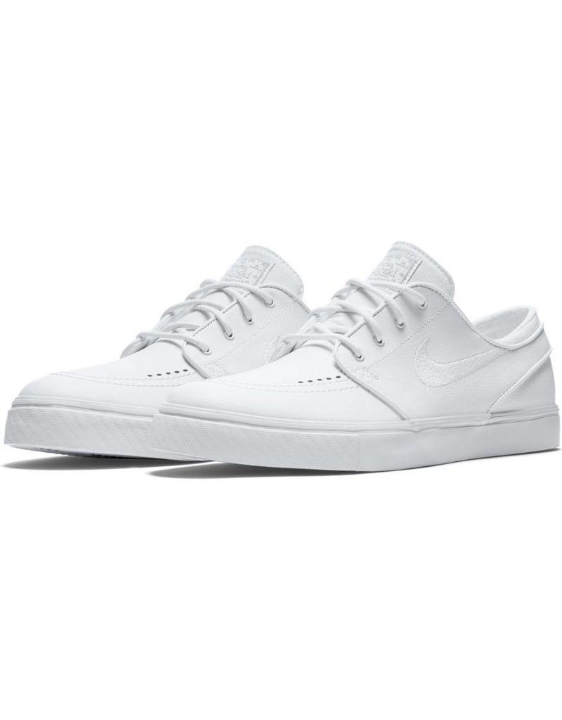 Nike SB Janoski Leather Shoes White - Shredz Shop