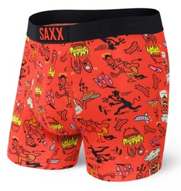 Saxx Saxx Vibe Boxer Brief Underwear (red halloweenie)