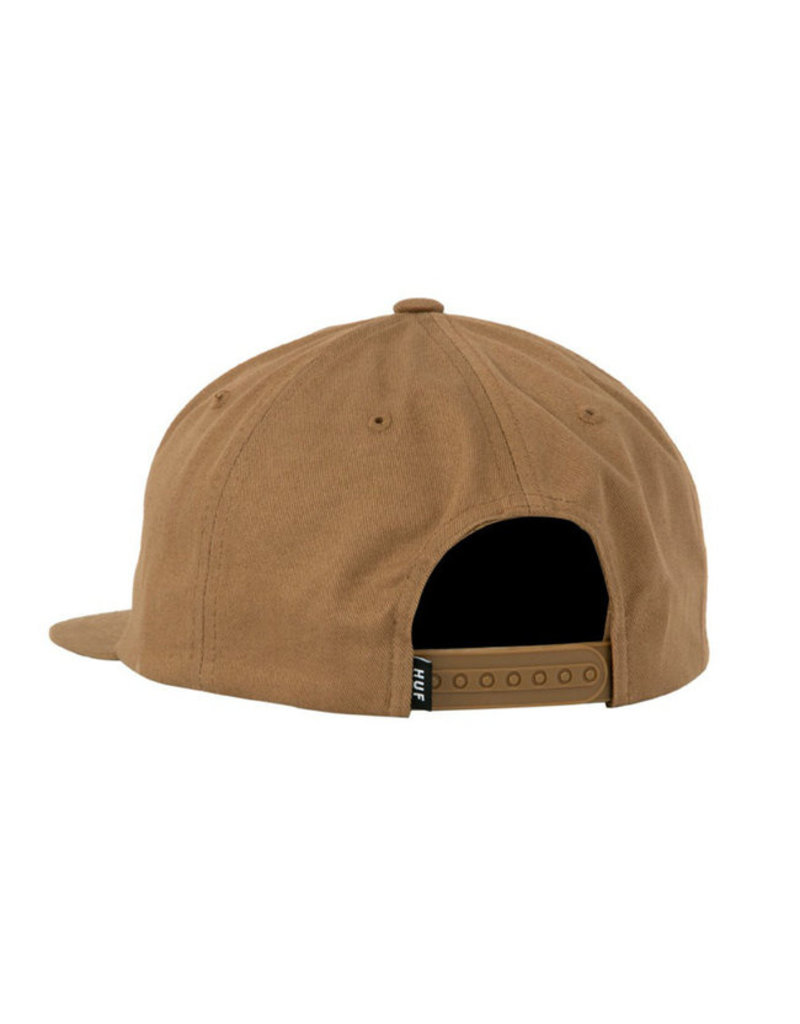 Huf Huf ESS Unstructured Snapback Hat (Toffee)