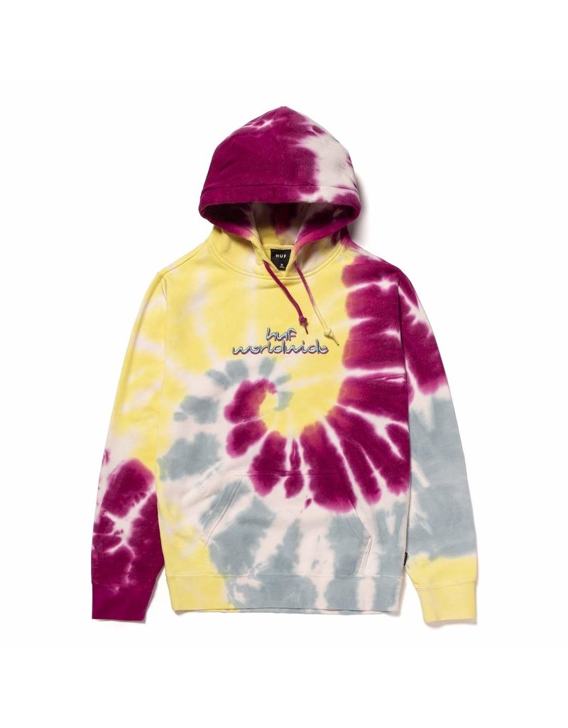 huf tie dye sweatshirt