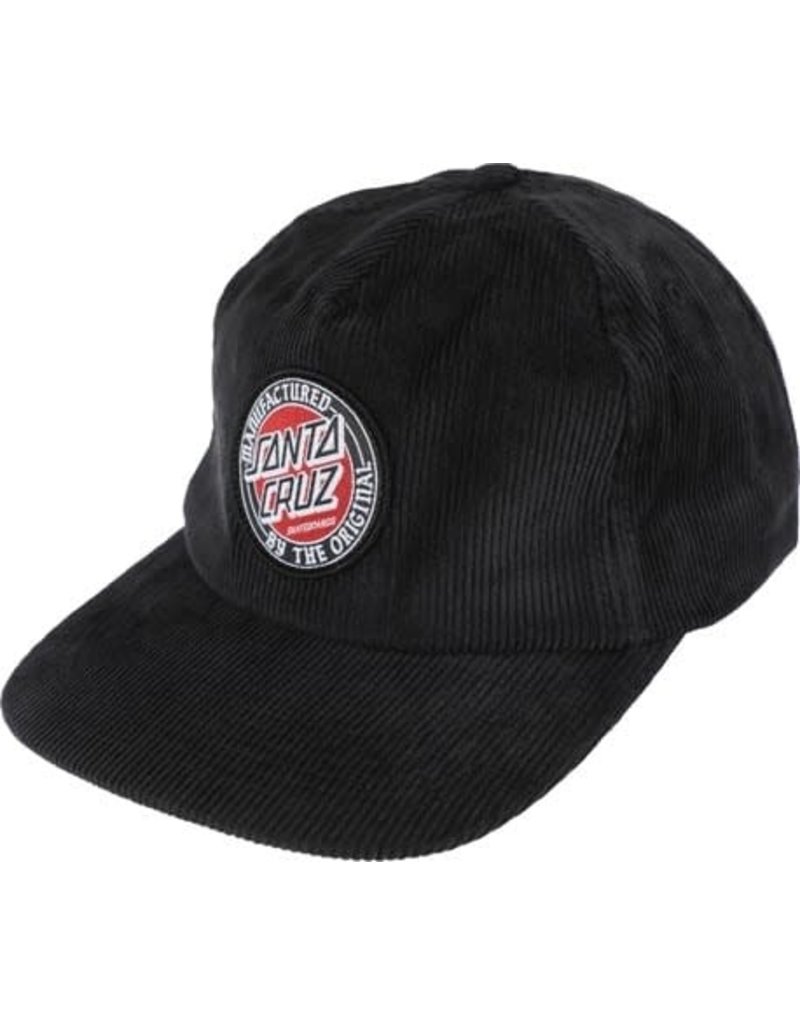 Santa Cruz Santa Cruz MFG Dot Snapback Hat Black