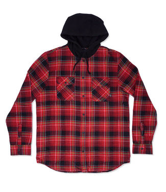 red vans flannel