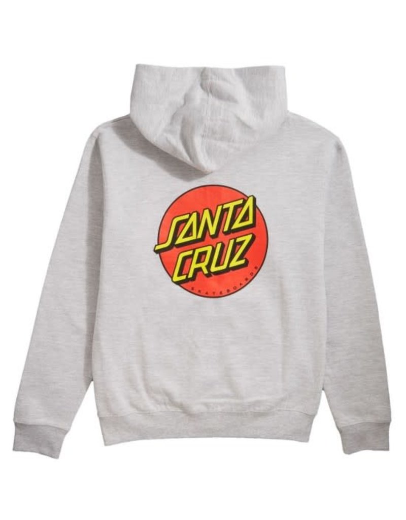 Santa Cruz Classic Dot Zip Hoodie Youth 