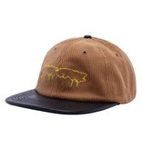 Fucking Awesome Fucking Awesome Drip Corduroy Strapback Hat (Camel)