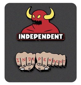 Independent Independent X Toy Machine Bar/Fist Pin Set