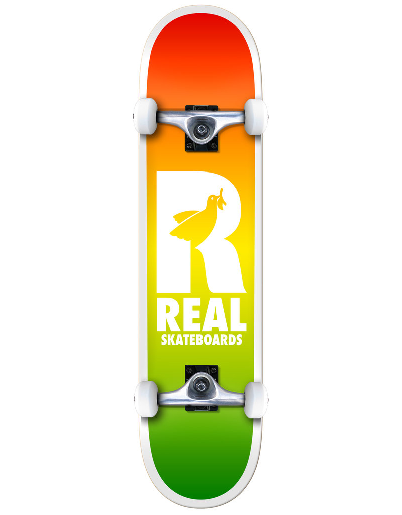 Real Real Be Free Fades Skateboard Complete (7.75)