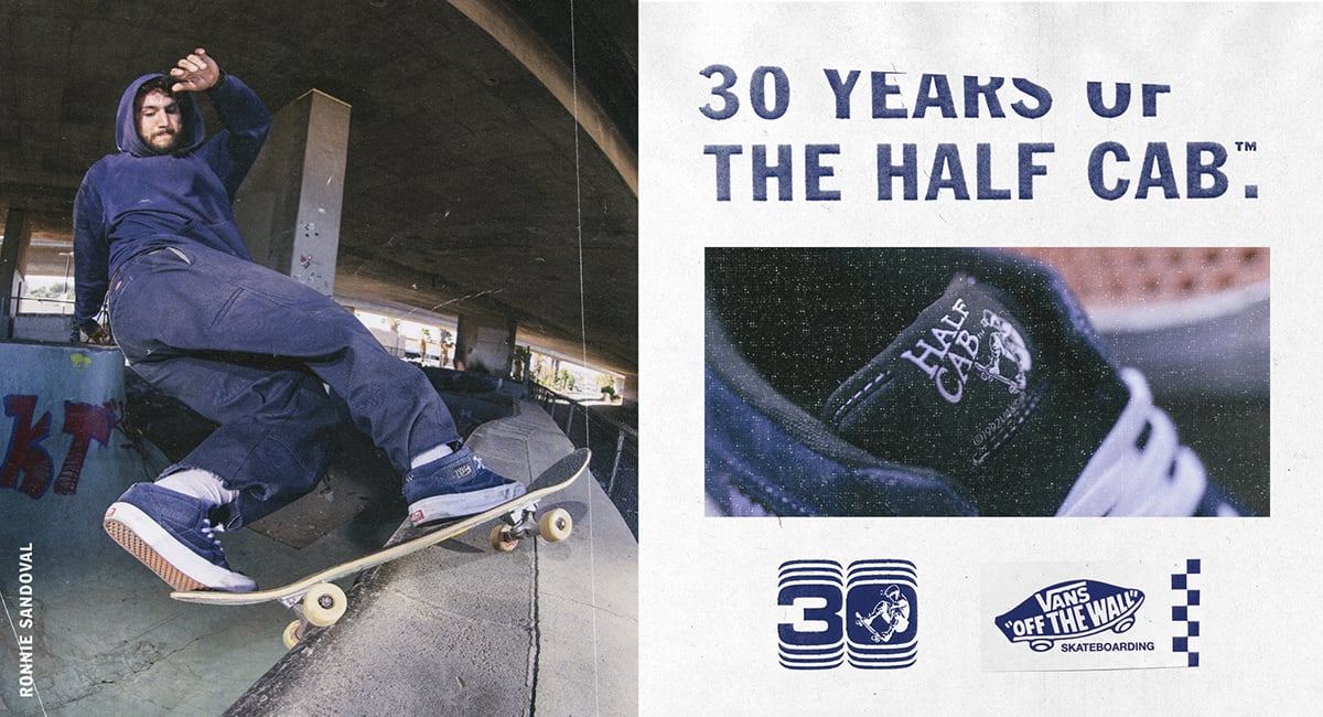 Vans Half Cab Shoes 30yr Anniversary