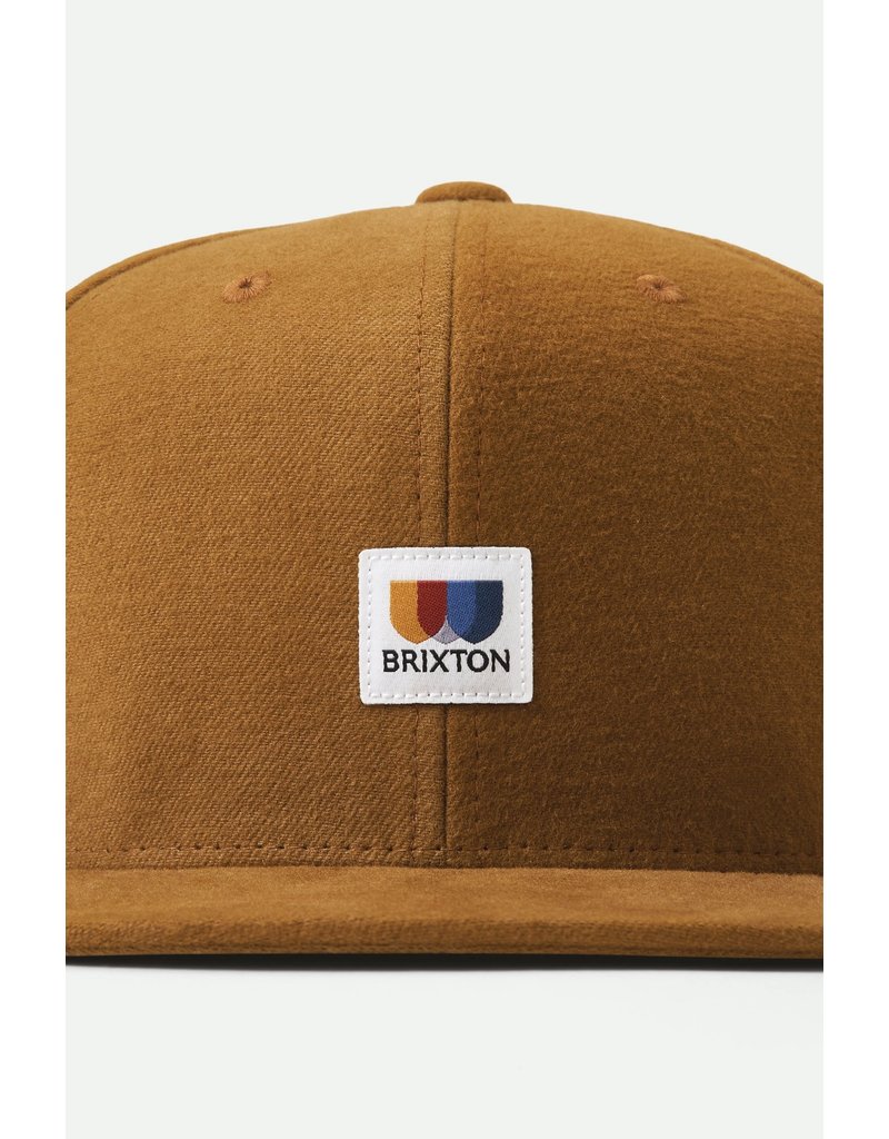 Brixton Brixton Alton MP Snapback Hat (Medal Bronze)