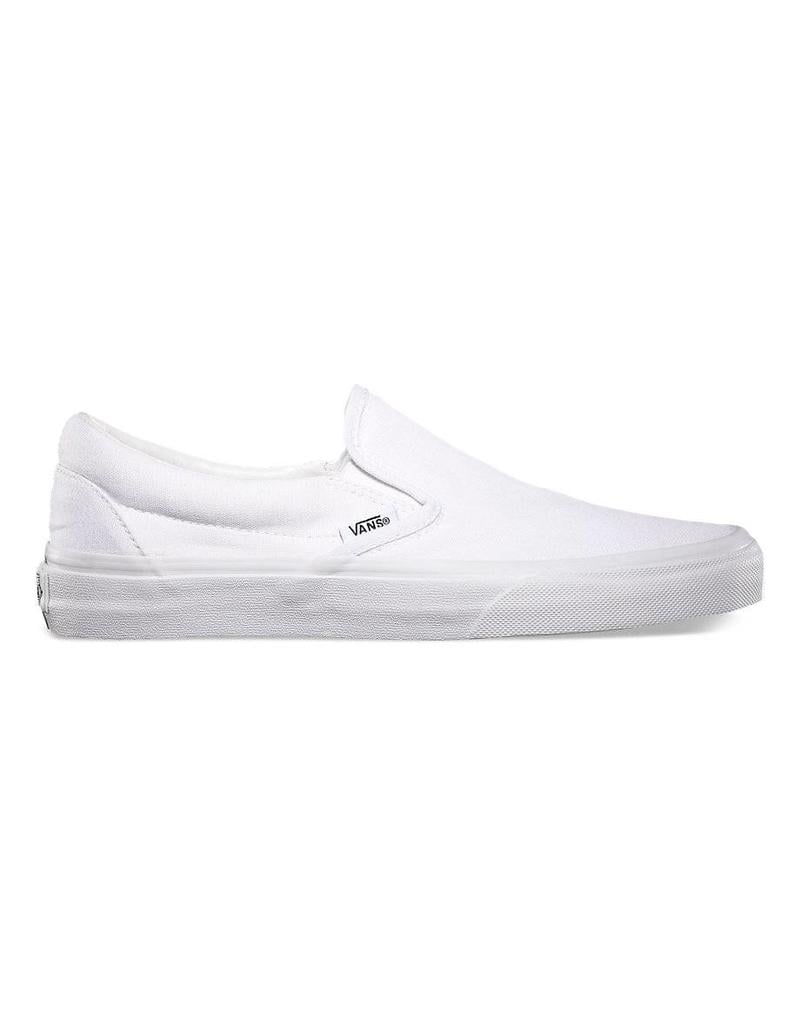 womens black canvas slip on vans