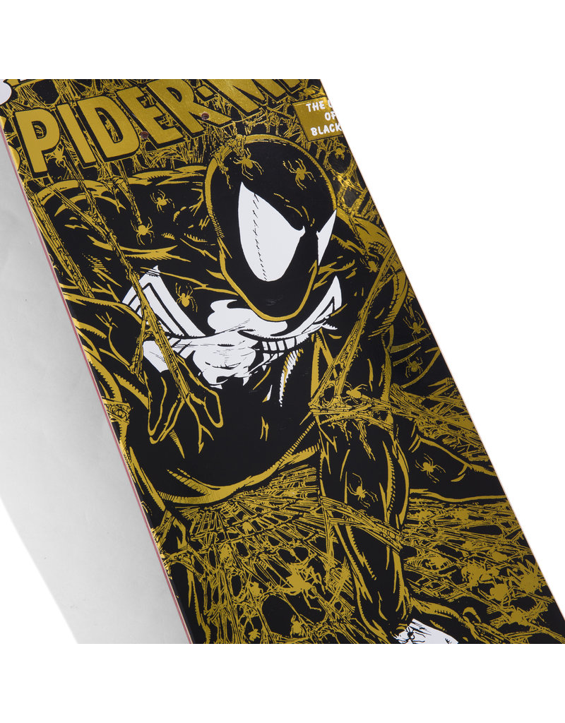 HUf Spiderman skateboard deck online canada black gold