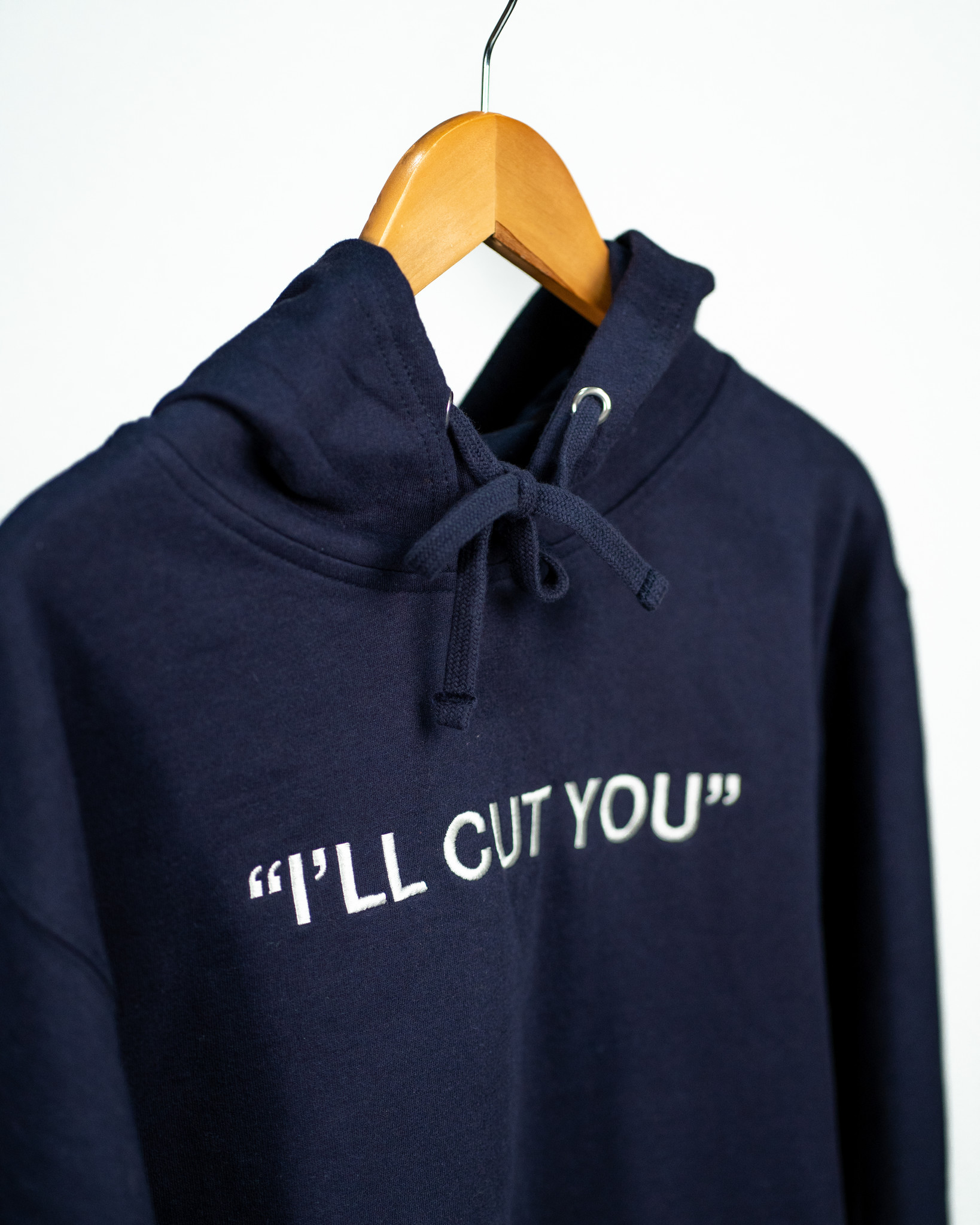 shredz ill cut you not open Sunday hoodie