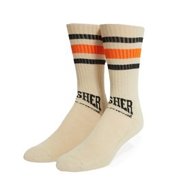 Huf Huf X Thrasher Center Field Socks (Natural)