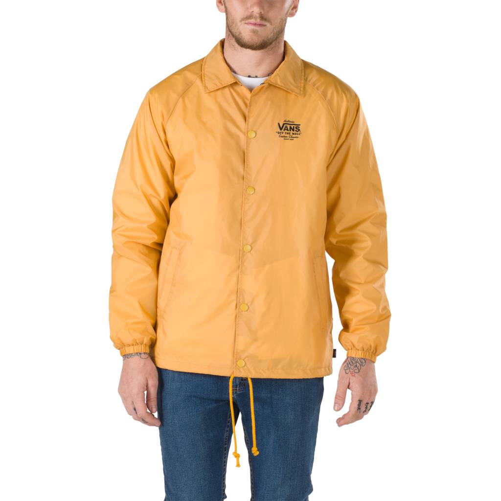 vans jacket yellow