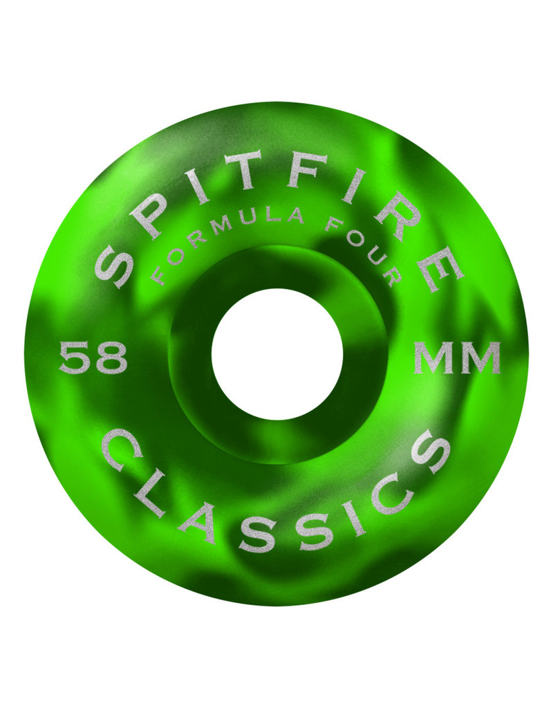 Spitfire Spitfire Formula Four 99D Swirled Classic 58mm Wheels