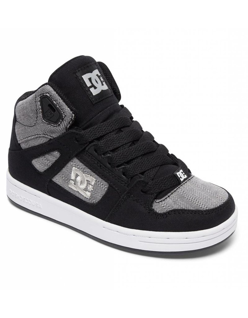 black high top dc shoes