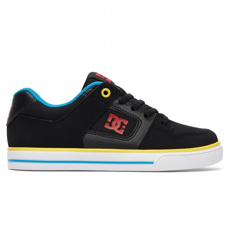 DC Pure Elastic Shoes Black Multi 