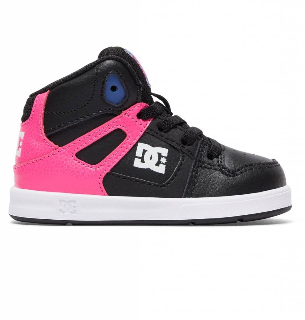 DC Rebound Toddler Shoes Black/Pink 