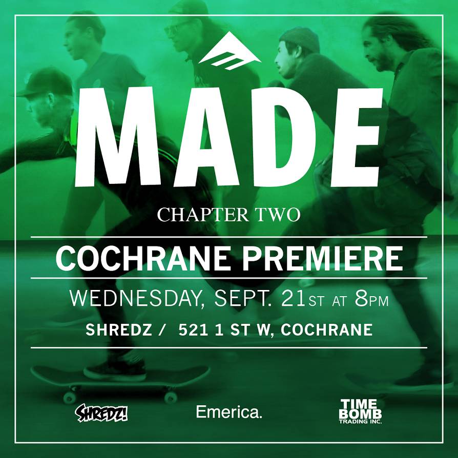 Shredz x Emerica Made Chapter 2 Premiere