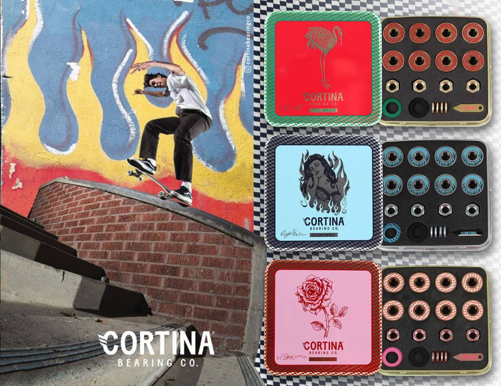 Shredz Welcomes Cortina Bearings