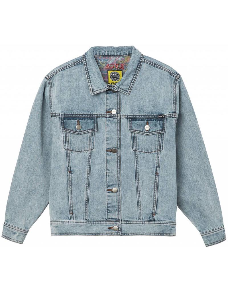 Rvca jean jacket Clearance