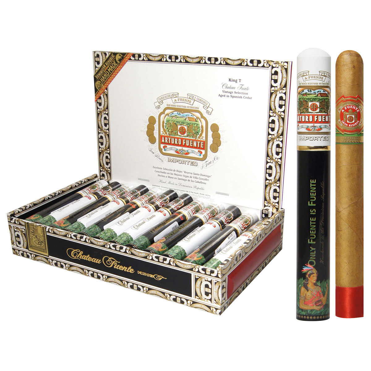 Arturo Fuente Arturo Fuente KING T BLACK NATURAL SINGLE