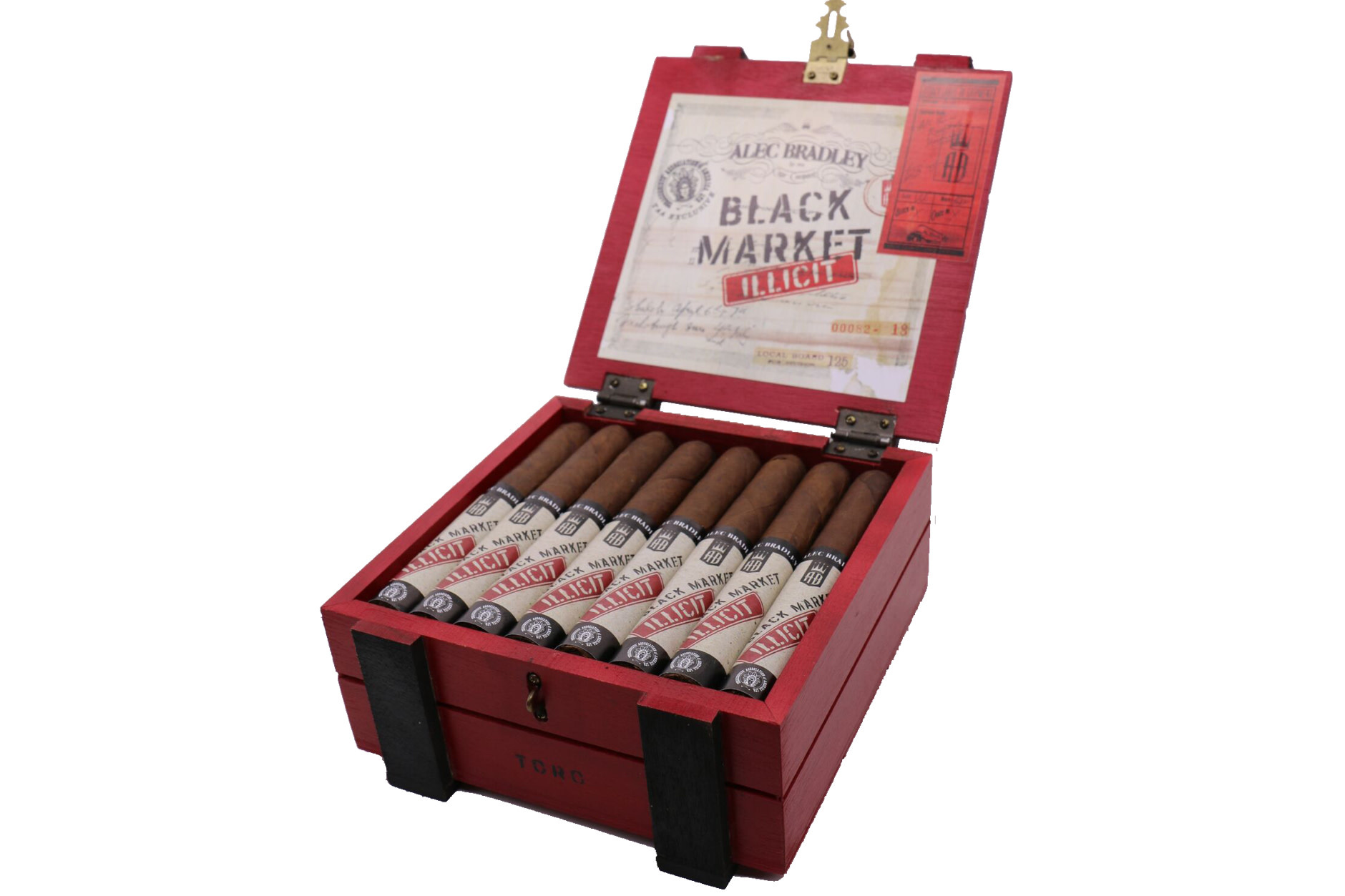 Alec Bradley ALEC BRADLEY BLACK MARKET ILLICIT TAA TORO 22CT. BOX