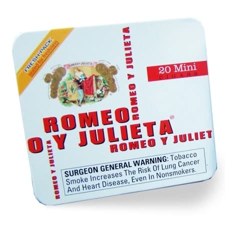 Romeo y Julieta RYJ WHITE FRESH PACK MINI BOX