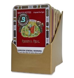 Romeo y Julieta RYJ RESERVA REAL Red MINUTOS PETITES 6CT. TIN 5CT. BOX