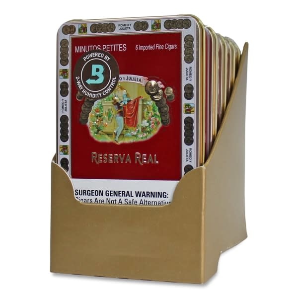 Romeo y Julieta RYJ RESERVA REAL Red MINUTOS PETITES 6CT. TIN 5CT. BOX