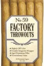 J.C. NEWMAN JC Newman Factory Throwouts NATURAL #59 20ct. box bundle