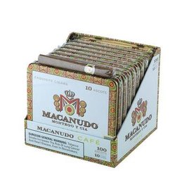 Macanudo MACANUDO CAFE ASCOT 10 10CT BOX